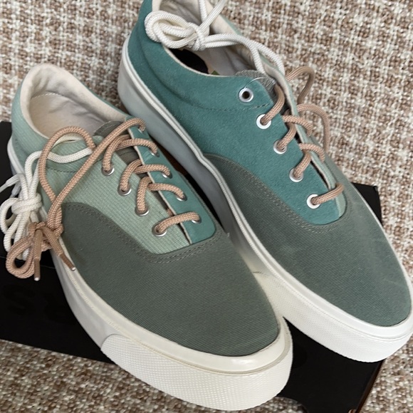 Converse Skid Grip OX Oil Green/Malachite Green MEN`S - Picture 7 of 16